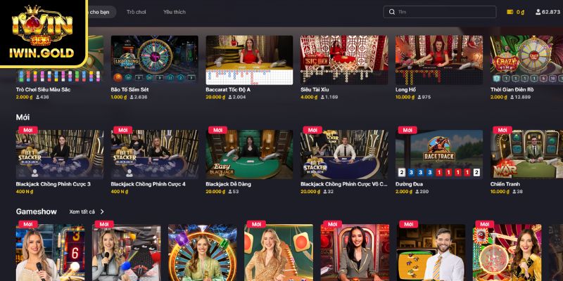 Casino Evolution IWin - Khám Phá Sảnh Game Chất Lượng 1 Tổng quan về Casino Evolution IWin