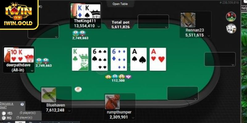 Poker iWin – Trải nghiệm game Bài Tây hấp dẫn và kịch tính 3 Quan sát và phán đoán đối phương