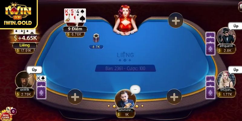 Cách chia bài được Liêng điều chỉnh cách xáo