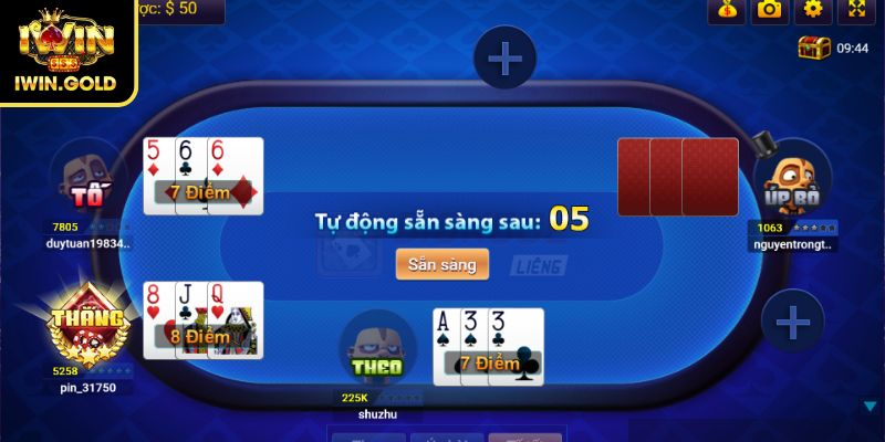 Tìm hiểu luật cơ bản và giá trị Liêng trong ván game
