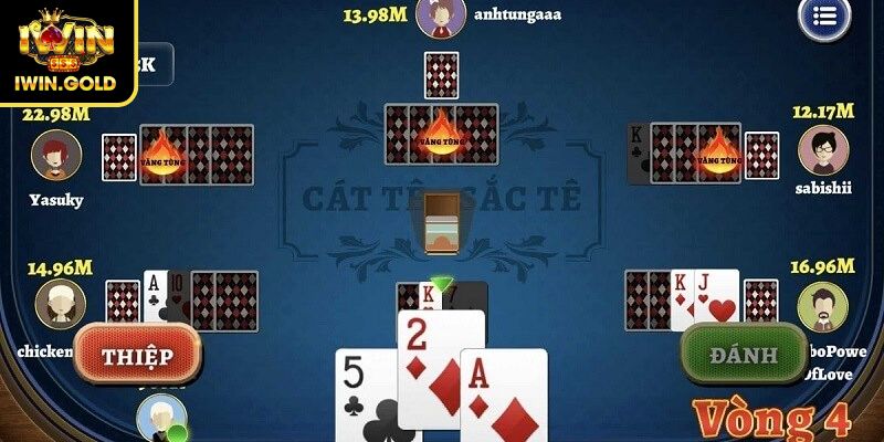 Cách Chơi Bài Cát Tê Online Tại IWIN Với Luật Và Mẹo Hay 2 Hướng dẫn cách chơi bài Cát Tê online tại IWIN